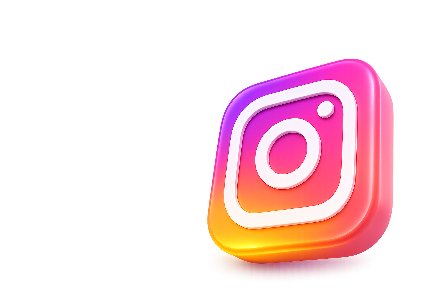 Instagram 3D Icon